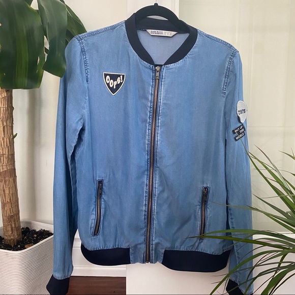 Zara basic denim jacket - Picture 1 of 6
